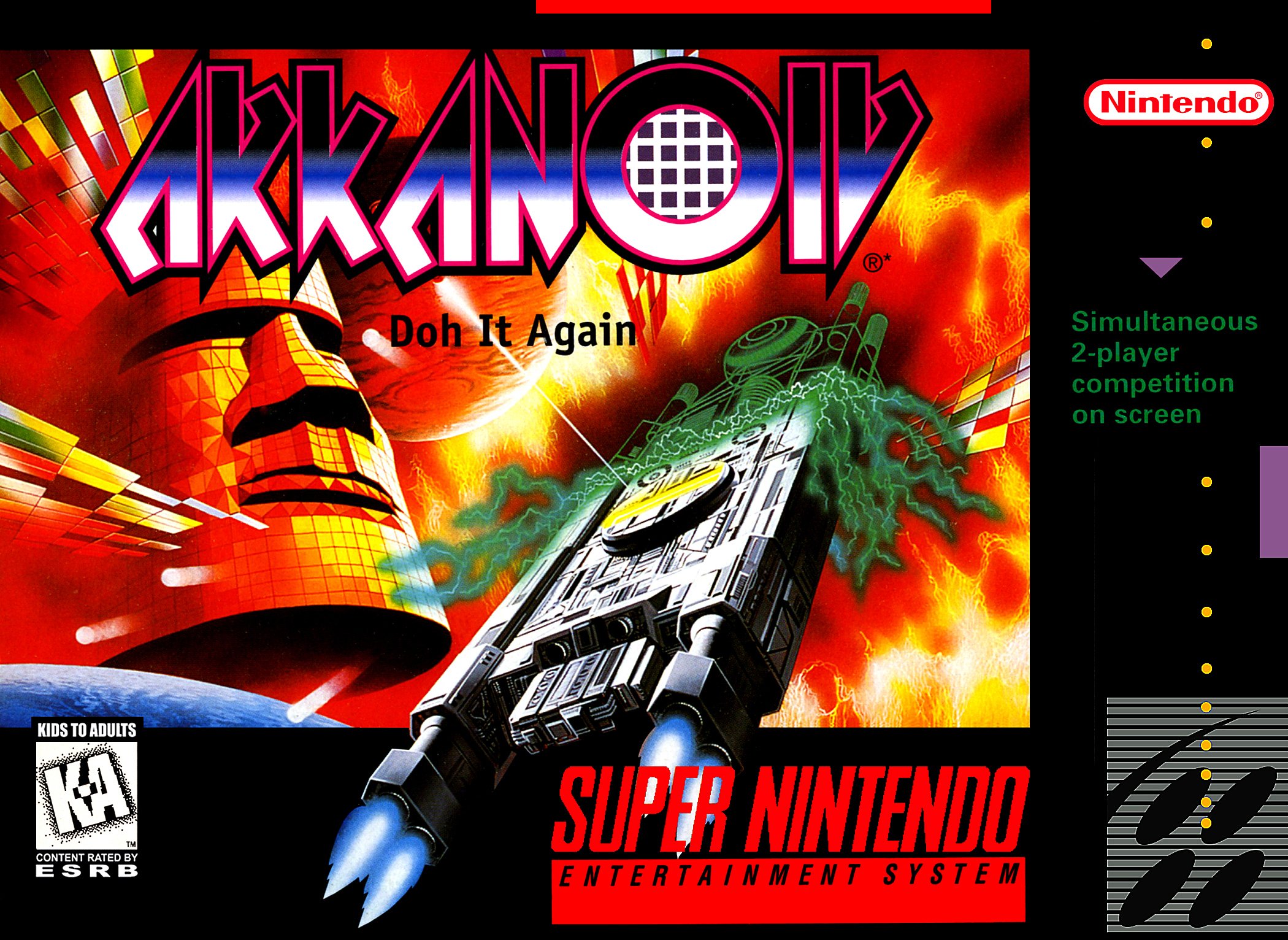 Arkanoid: Doh It Again – обзоры и оценки, описание, даты выхода DLC,  официальный сайт игры