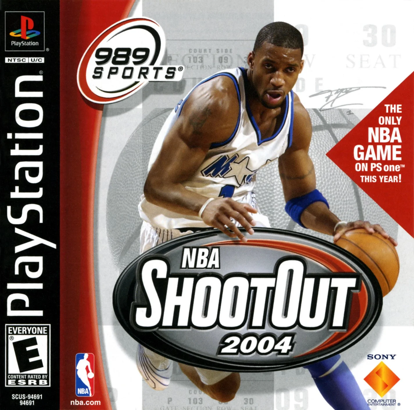 Игры новые 2004. NBA Shootout 2004 ps1. NBA 2003 ps1. NBA игра обложка. NBA 2004 game.