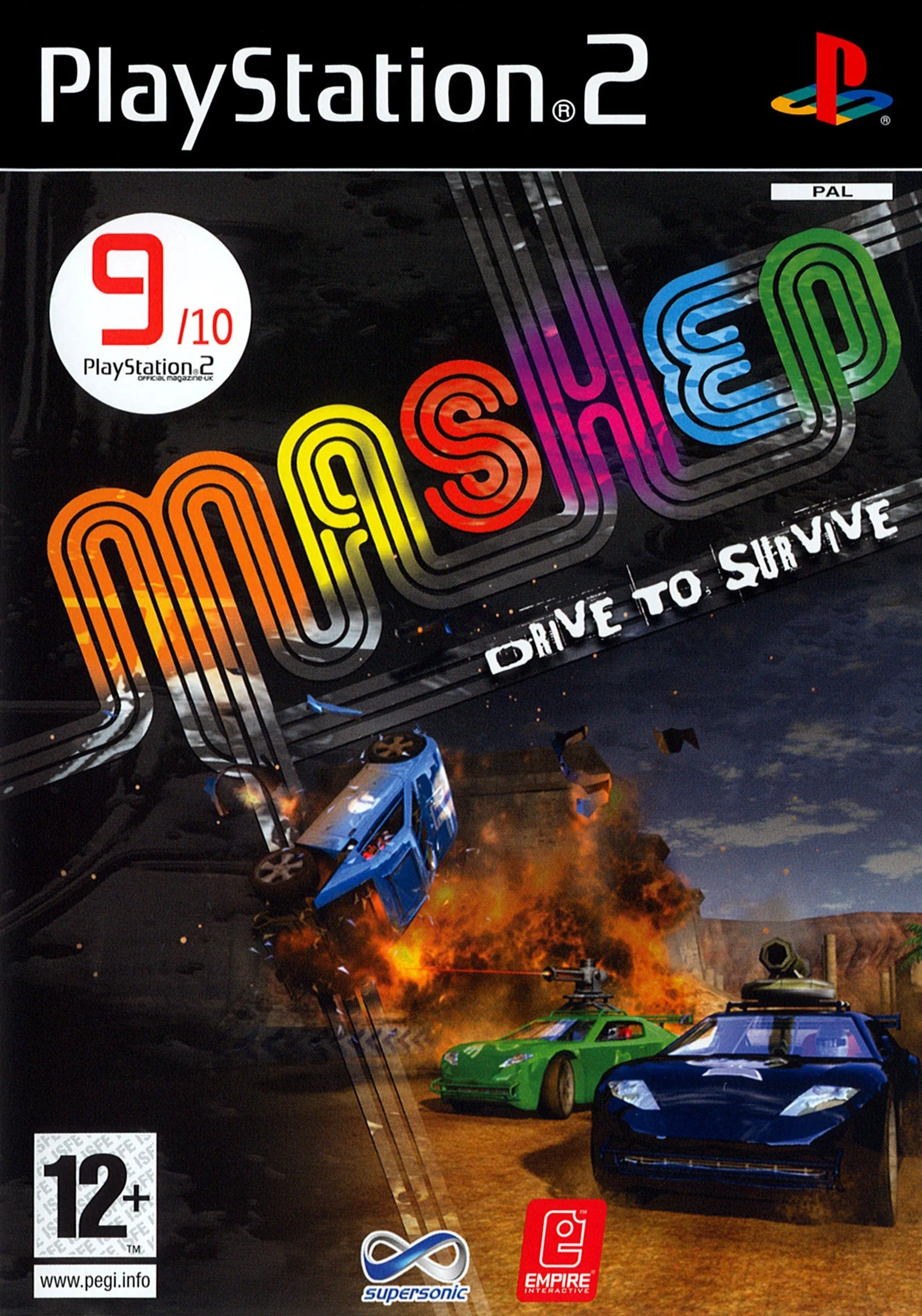 Mashed: Drive to Survive – обзоры и оценки, описание, даты выхода DLC,  официальный сайт игры