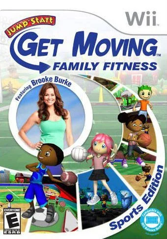 JumpStart: Get Moving Family Fitness Sports Edition featuring Brooke Burke