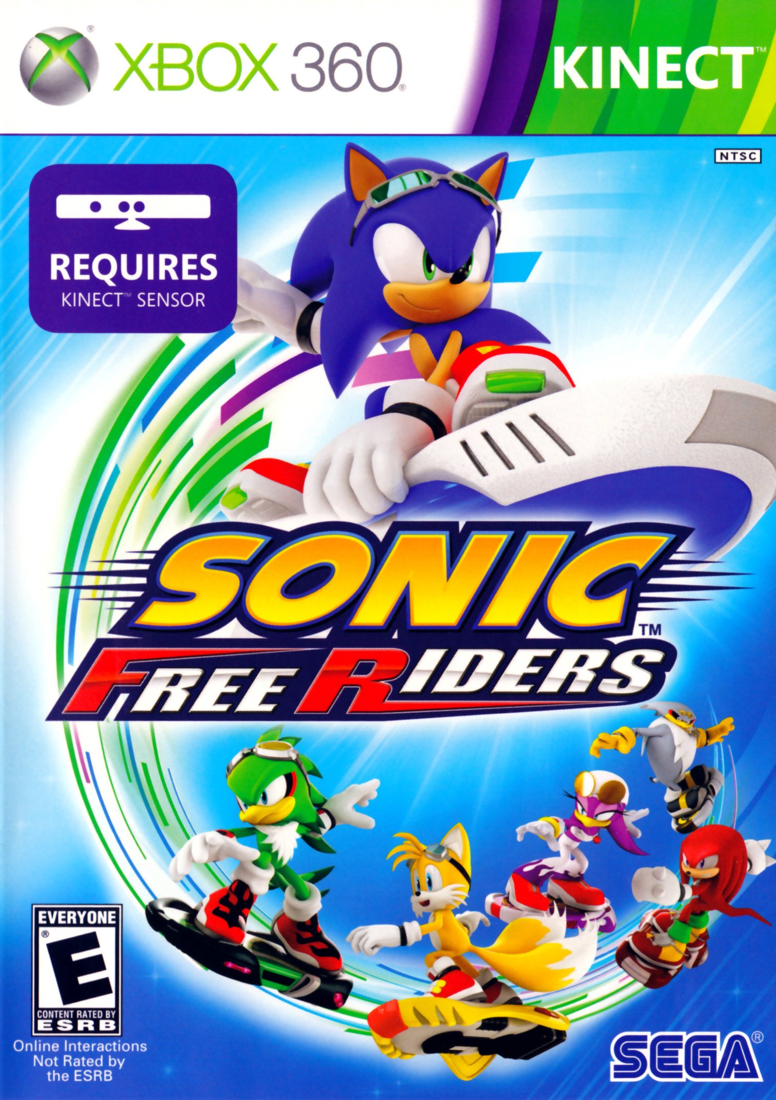 Sonic Free Riders – обзоры и оценки, описание, даты выхода DLC, официальный  сайт игры