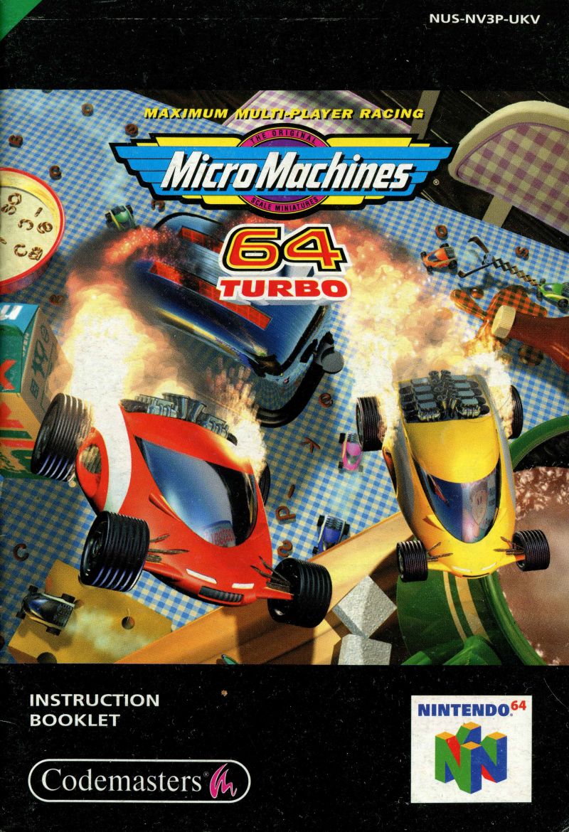 Micro machines hot sale nintendo 64