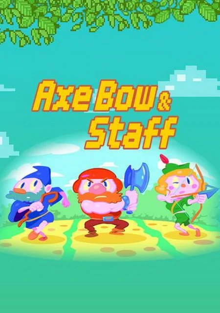 Axe, Bow & Staff