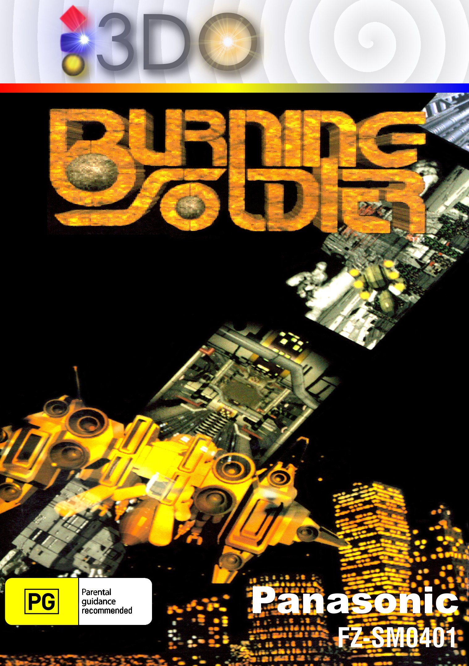 Burning Soldier