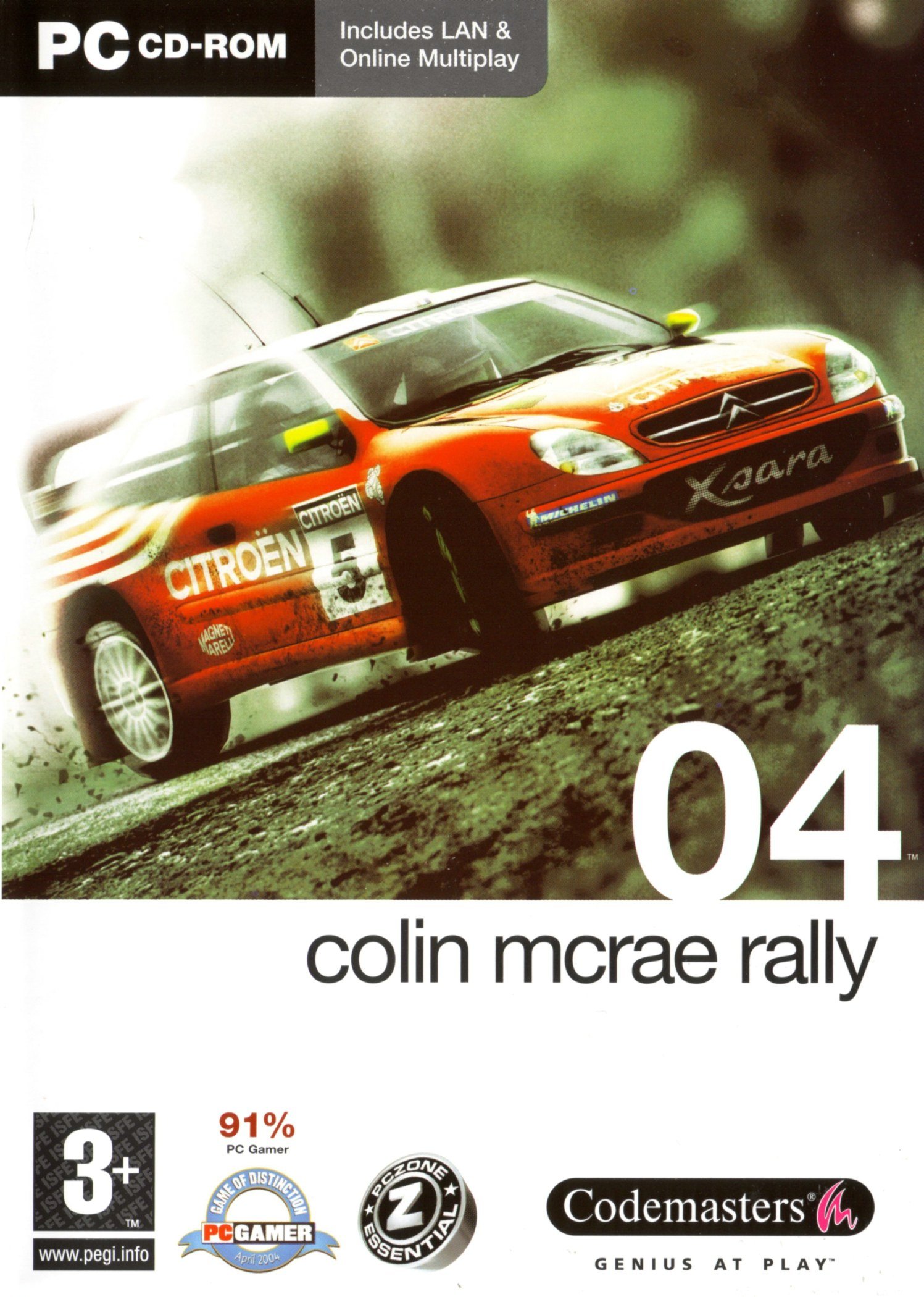 Colin McRae Rally 04 – обзоры и оценки, описание, даты выхода DLC,  официальный сайт игры