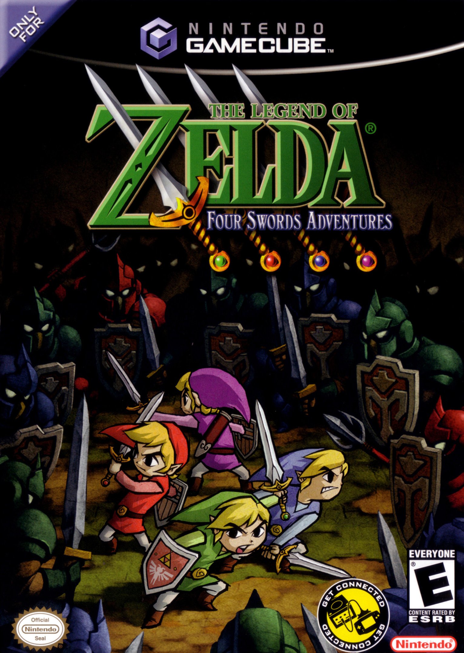 The Legend of Zelda: Four Swords Adventures – обзоры и оценки, описание,  даты выхода DLC, официальный сайт игры