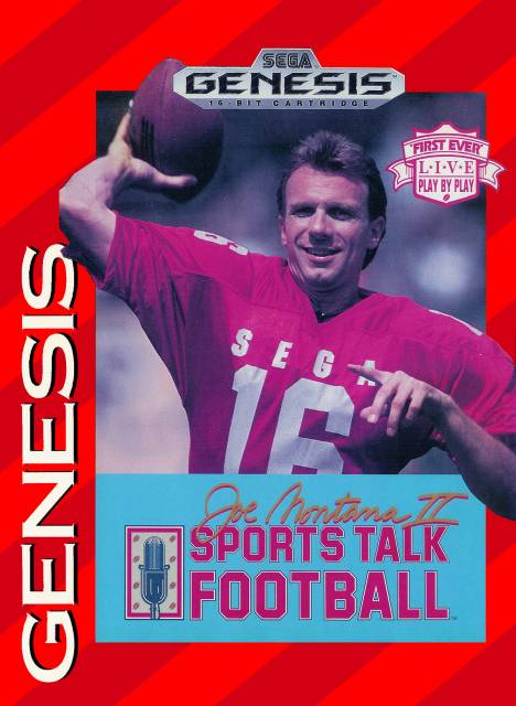Joe Montana Football II: Sports Talk Football