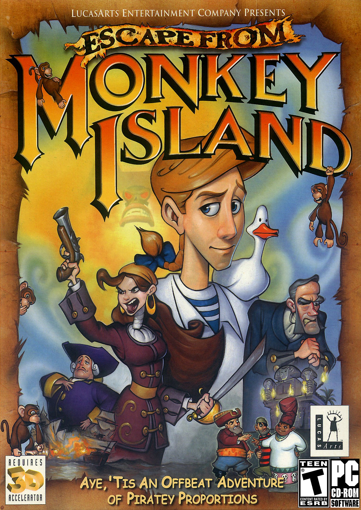 Escape from Monkey Island – обзоры и оценки, описание, даты выхода DLC,  официальный сайт игры