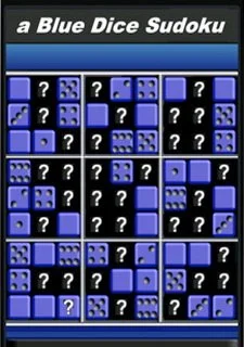 Blue Dice Sudoku