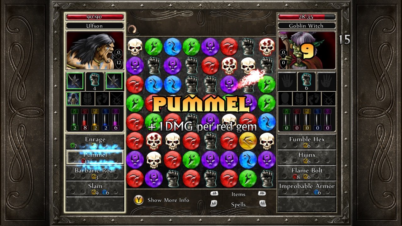 Puzzle Quest 2 — скриншот 1