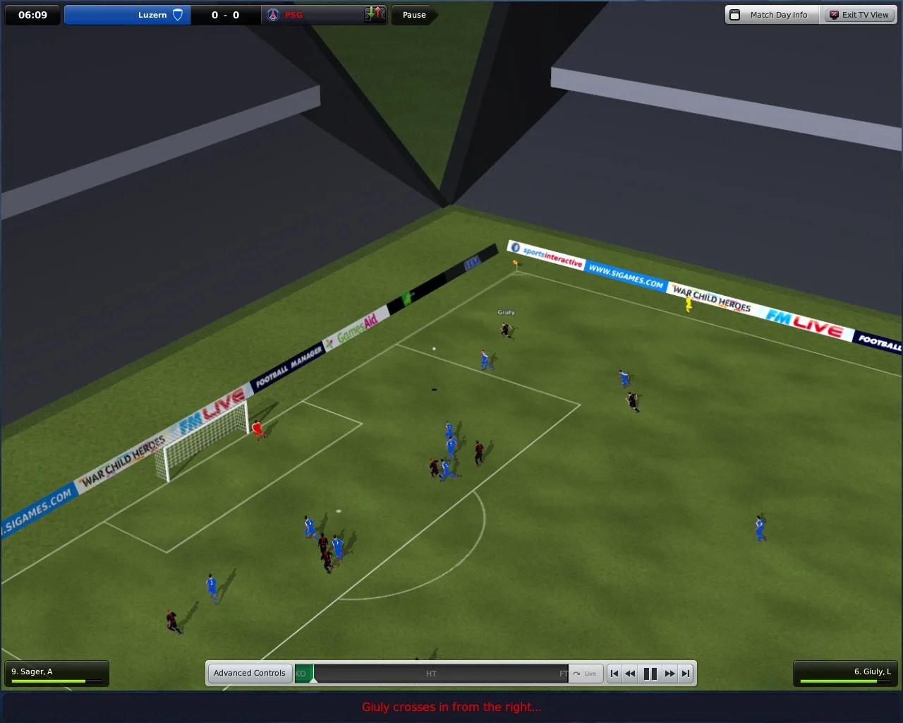 Worldwide Soccer Manager 2009 - кадр 4