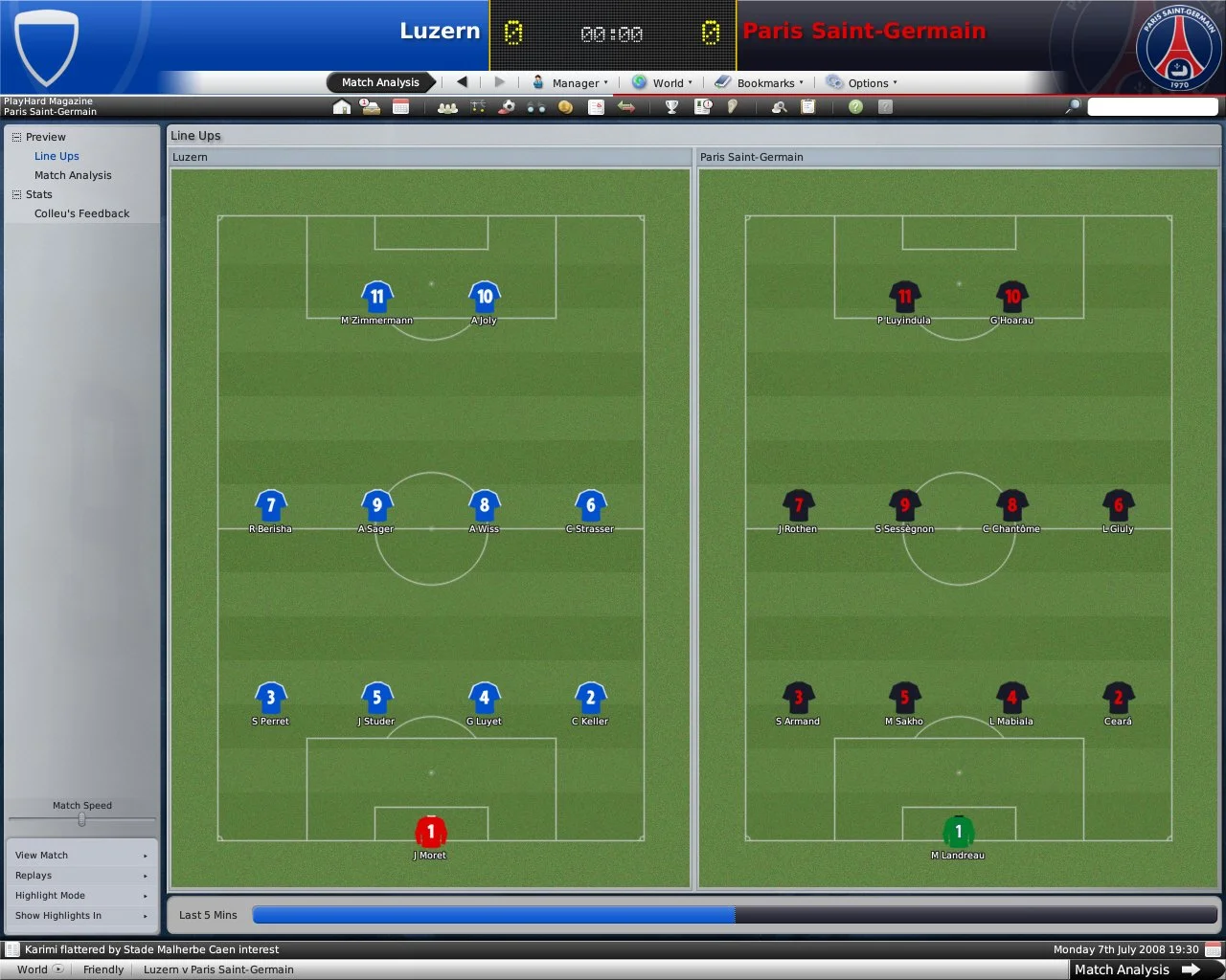 Worldwide Soccer Manager 2009 - кадр 6