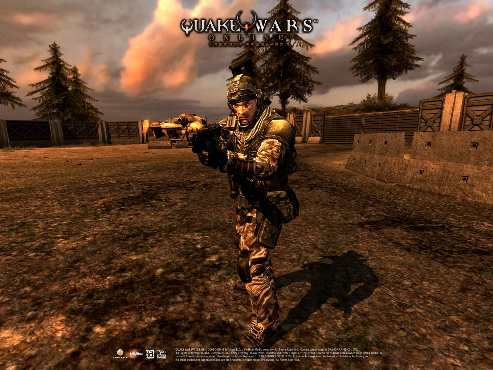 Quake Wars Online — скриншот 1