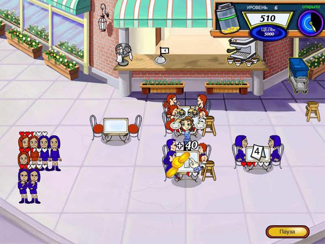 Diner Dash 2: Restaurant Rescue — скриншот 5