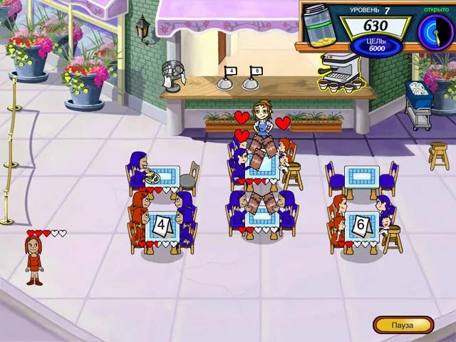 Diner Dash 2: Restaurant Rescue - кадр 4