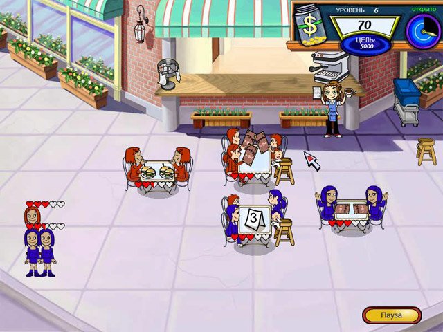 Diner Dash 2: Restaurant Rescue — скриншот 1
