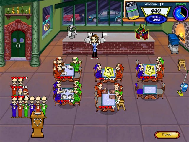 Diner Dash 2: Restaurant Rescue — скриншот 2