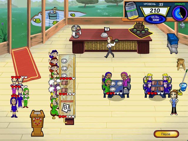 Diner Dash 2: Restaurant Rescue — скриншот 3