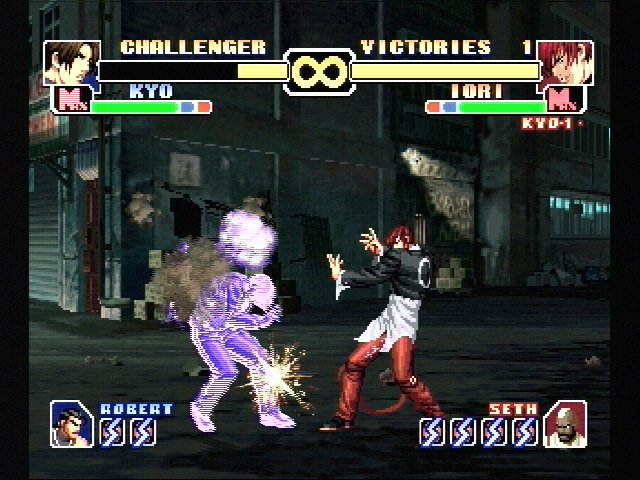 King Of Fighters`99 — скриншот 1