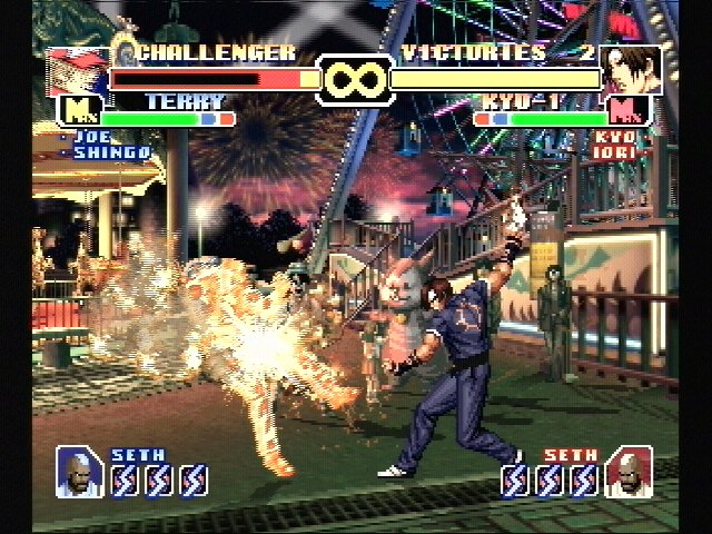 King Of Fighters`99 — скриншот 2