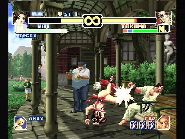 King Of Fighters`99 — скриншот 5