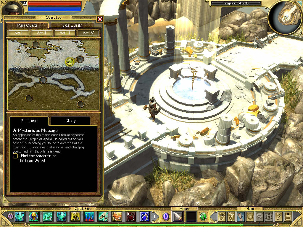 Titan Quest: Immortal Throne — скриншот 1