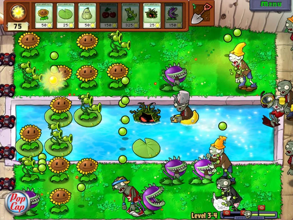 Plants vs. Zombies – обзоры и оценки, описание, даты выхода DLC,  официальный сайт игры