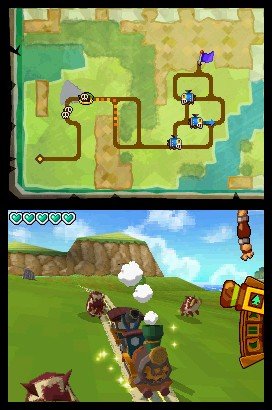 The Legend of Zelda: Spirit Tracks — скриншот 2