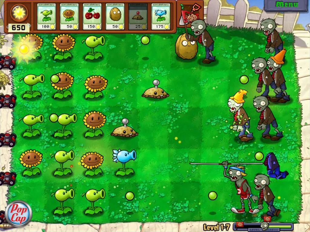 Plants vs. Zombies – обзоры и оценки, описание, даты выхода DLC,  официальный сайт игры