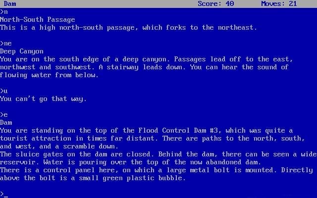 Zork: The Great Underground Empire — скриншот 4