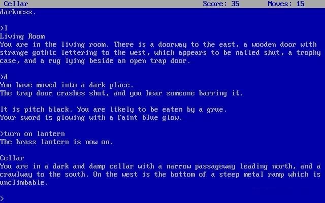 Zork: The Great Underground Empire — скриншот 2