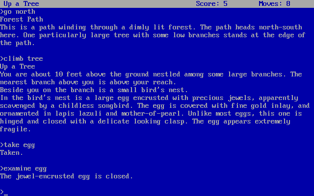 Zork: The Great Underground Empire — скриншот 6