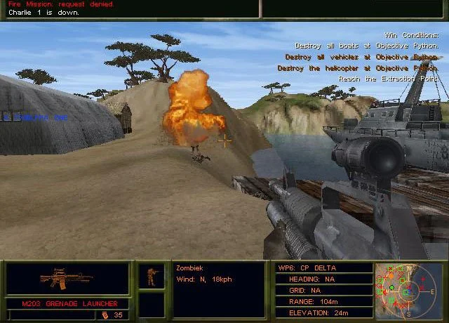 Delta Force 2 - кадр 5