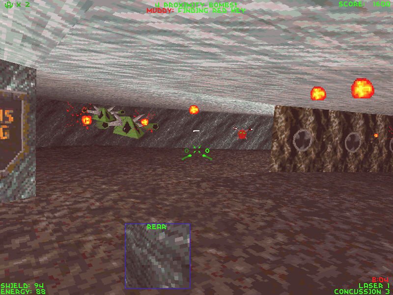 Descent II — скриншот 3