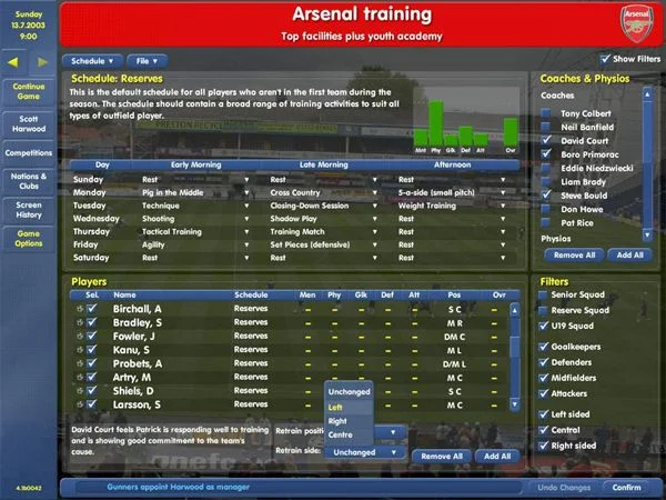 Championship Manager Season 03/04 - кадр 6