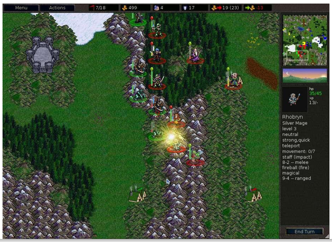 The Battle for Wesnoth — скриншот 1
