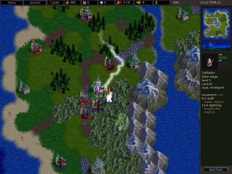 The Battle for Wesnoth — скриншот 3