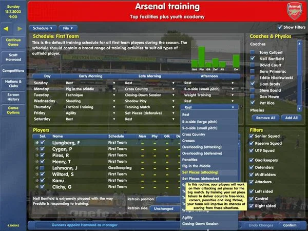 Championship Manager Season 03/04 - кадр 4