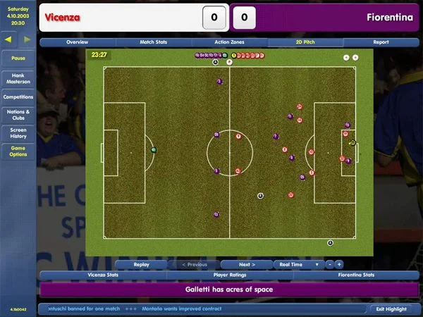 Championship Manager Season 03/04 - кадр 8