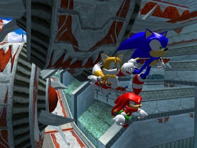 Sonic Heroes — скриншот 1