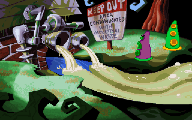 Day Of The Tentacle - кадр 4