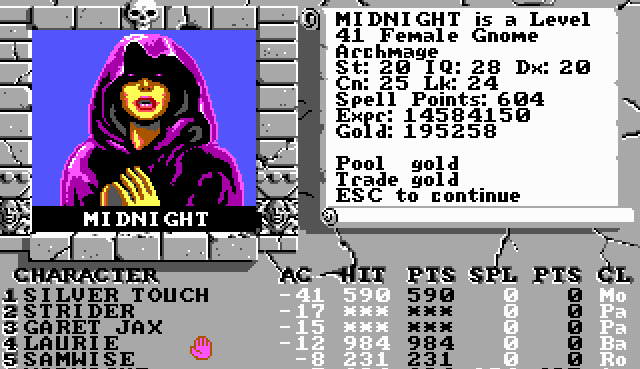 Bard's Tale III: Thief of Fate — скриншот 2