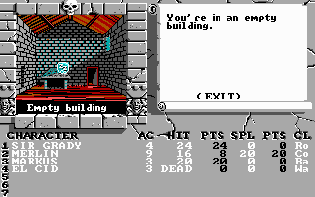 Bard's Tale II: The Destiny Knight — скриншот 4