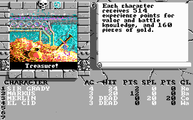 Bard's Tale II: The Destiny Knight — скриншот 6