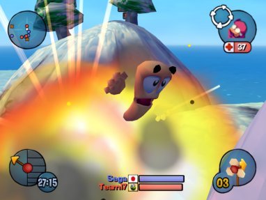 Worms 3D — скриншот 1