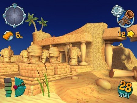 Worms Forts: Under Siege! — скриншот 1