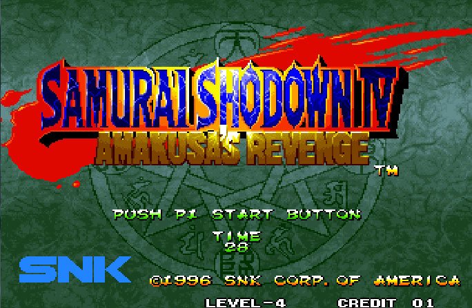 Samurai Shodown IV: Amakusa's Revenge — скриншот 1