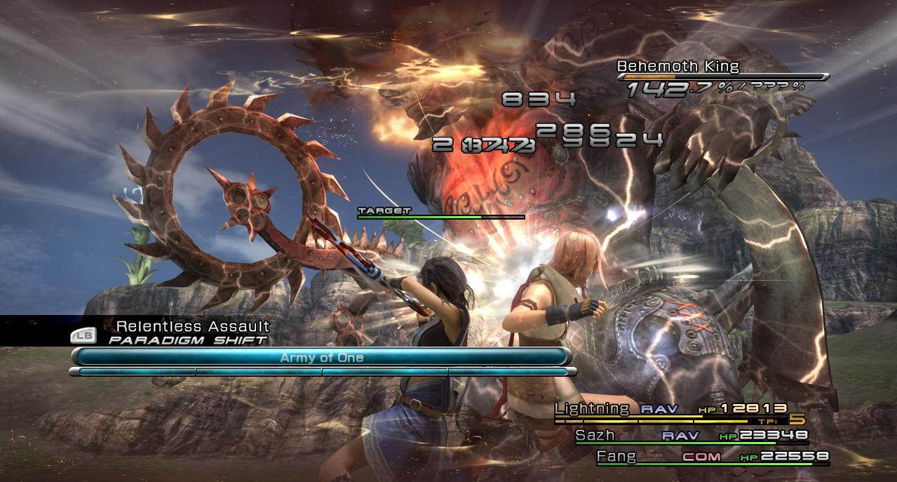 Final Fantasy 13 — скриншот 4