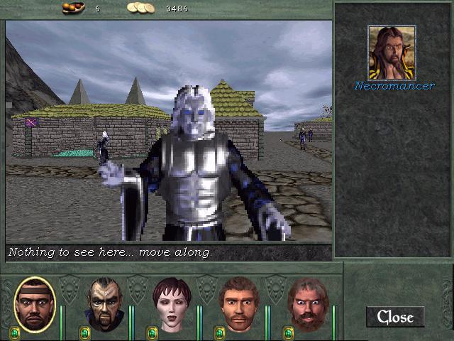 Might and Magic 8:  Day of the Destroyer — скриншот 1