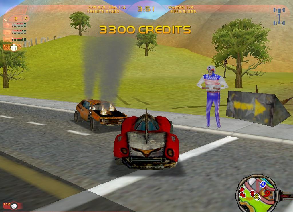 Carmageddon TDR 2000 — скриншот 5